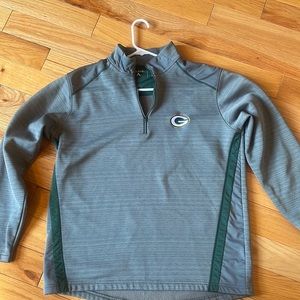 Green Bay Packer zip up sweatshirt